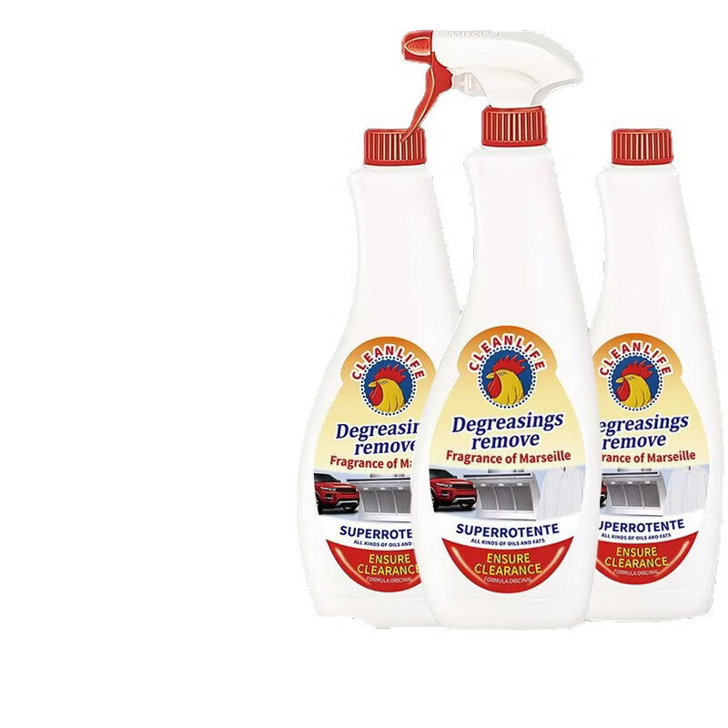 洁熊猫强力清洁大公鸡头去油污清洁剂厨房重油污清洗神器多功能除油 3【强力清洁】大公鸡头625ml+喷头(熏衣草味)