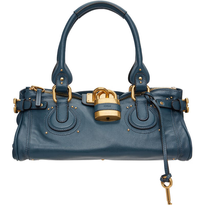 蔻依(Chloe) 輕奢 女士 藍(lán)色 PADDINGTON 手提包單肩包 Tapestry blue 均碼