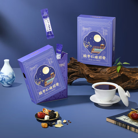 方回春堂酸枣仁睡前膏144g（12g*12袋）  食养冲泡即饮药食同源