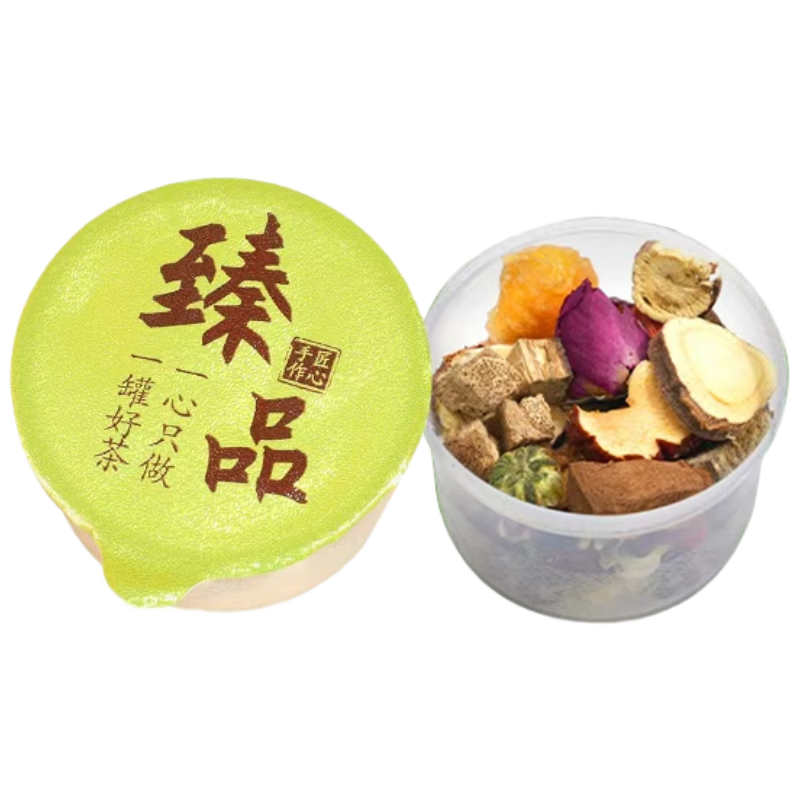 敖东26味红参玫瑰气血茶2罐体验装