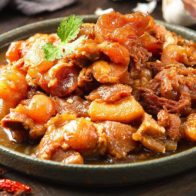 超市代购同款牛筋头巴脑筋5斤全熟筋头巴脑牛蹄筋牛头肉牛 正宗筋头巴脑250g*2袋