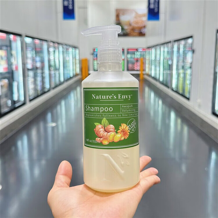 妙思樂（Mustela）天然之扉野生姜洗發(fā)露進口草本洗發(fā)水強韌發(fā)絲蓬松控油 天然之扉野生姜洗發(fā)露拆分 532m