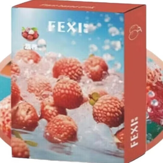 奉希FEXK雾化通用杆口腔喷雾口气清新薄荷提神可换弹水果味 香芋冰激凌弹【2ml*3/盒】