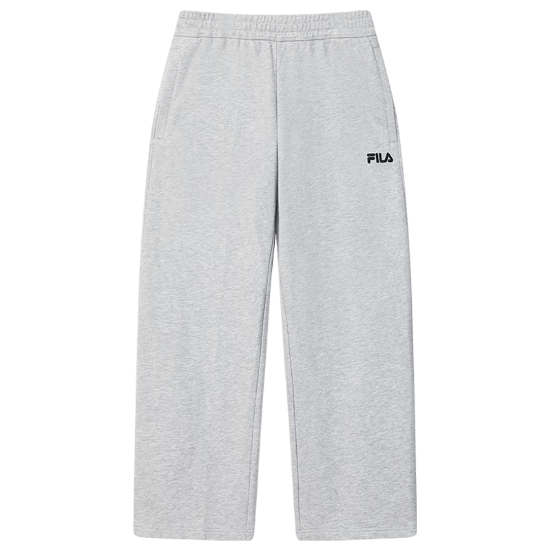 FILA 斐乐官方男士针织长裤2026春季时尚简约休闲直口运动裤