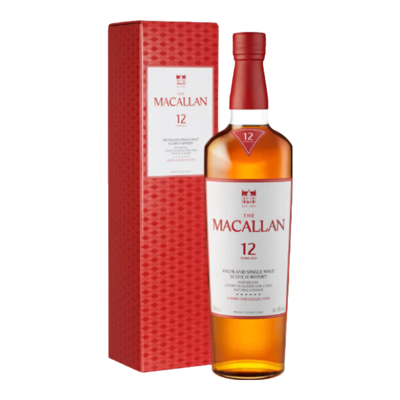 MACALLAN/���� ��Ͱ12�굥һ��ѿ��ʿ�� 40�� ��� 700ml 1ƿ 658Ԫ