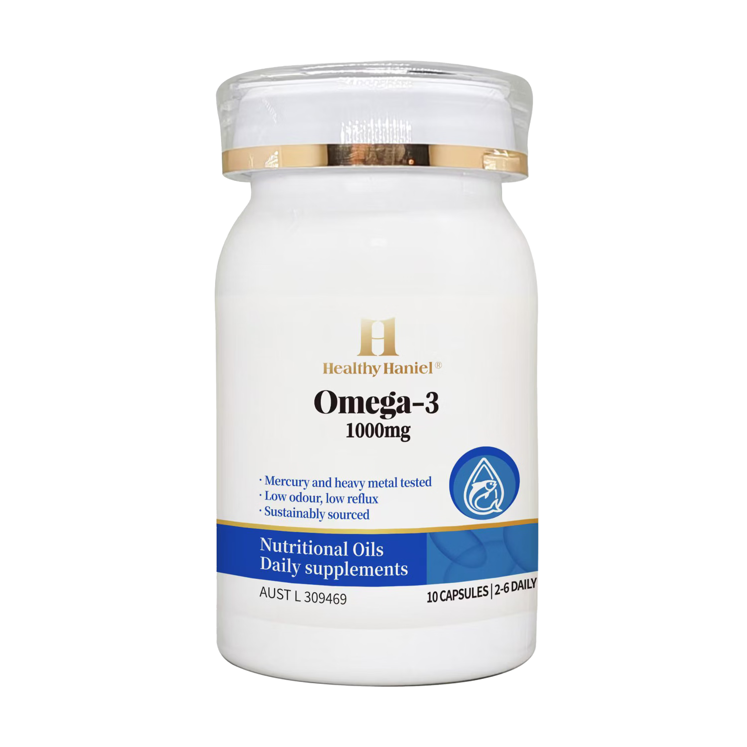 Healthy Haniel ���� 2000mg/2�� 100%���� Omega3 EPA DHA 38������ 18.8Ԫ
