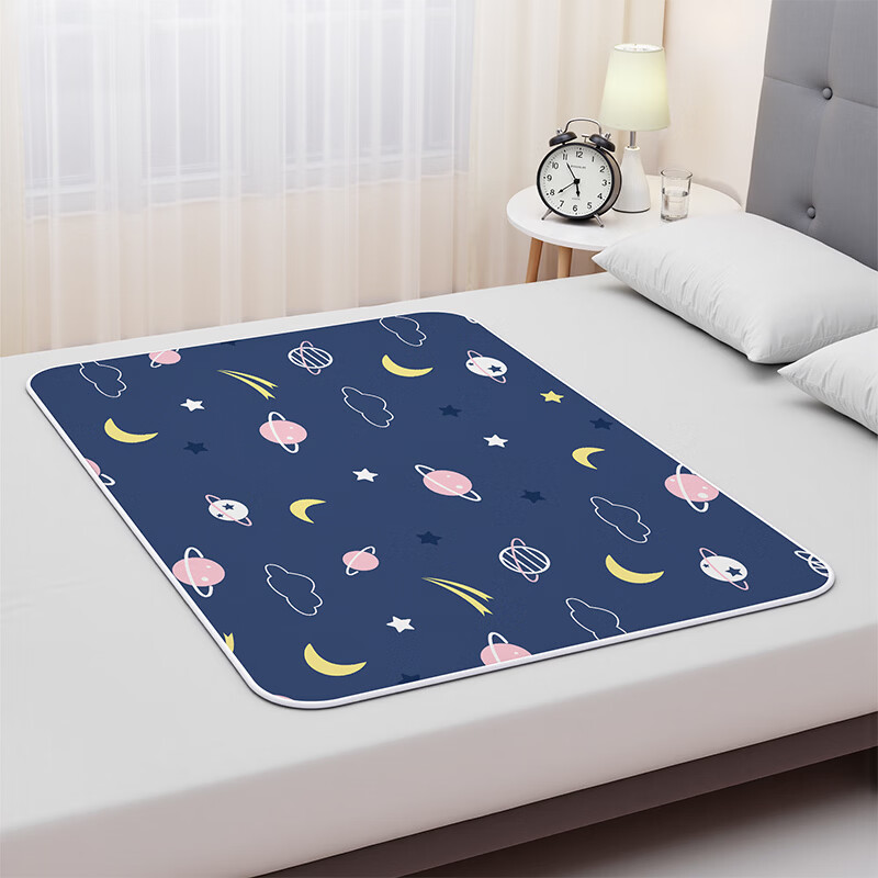 童葵老年人专用隔尿垫防水透气可洗老人水洗护理垫大尺寸成人床上床单 安康灰·安心系列【10A抗菌·新升级】防水耐脏 无异味 70*100cm【易洗耐脏】