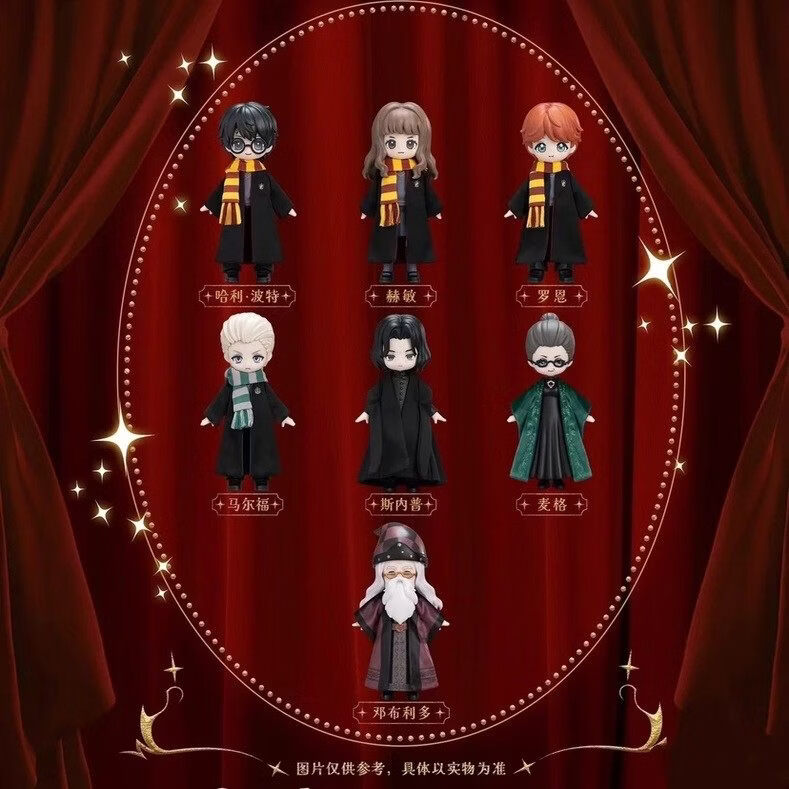 现货哈利·波特与魔法石Q版MJD布衣系列可动人偶盲盒潮玩手办玩具 罗恩【拆盒确认款】