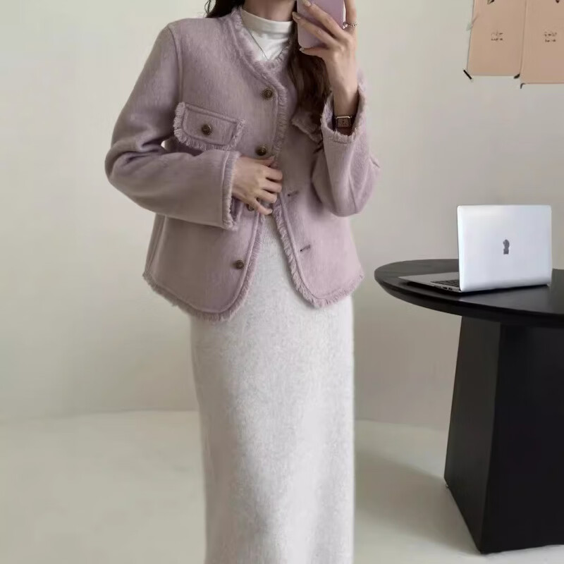 ���ܻ�����С���˫����ë����Ů�̿�С�������ձ���ë���������ʿ� ���ɫ S 215.94Ԫ