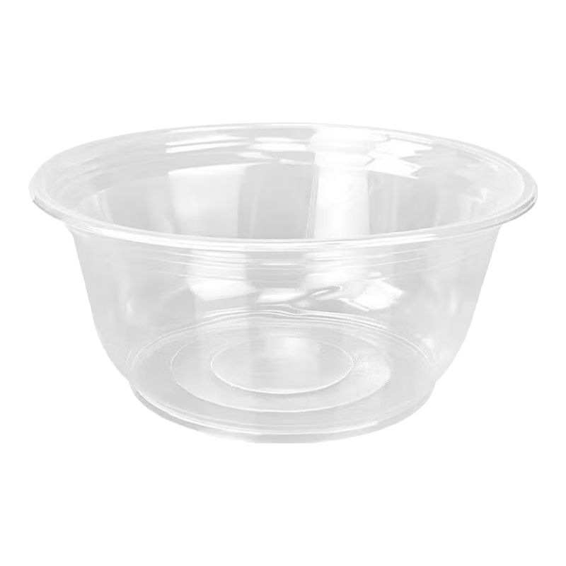 一次性碗筷套装餐具家用加厚商用结婚喜酒席农村整箱塑料圆形过年 360环保碗(300ml)  50个