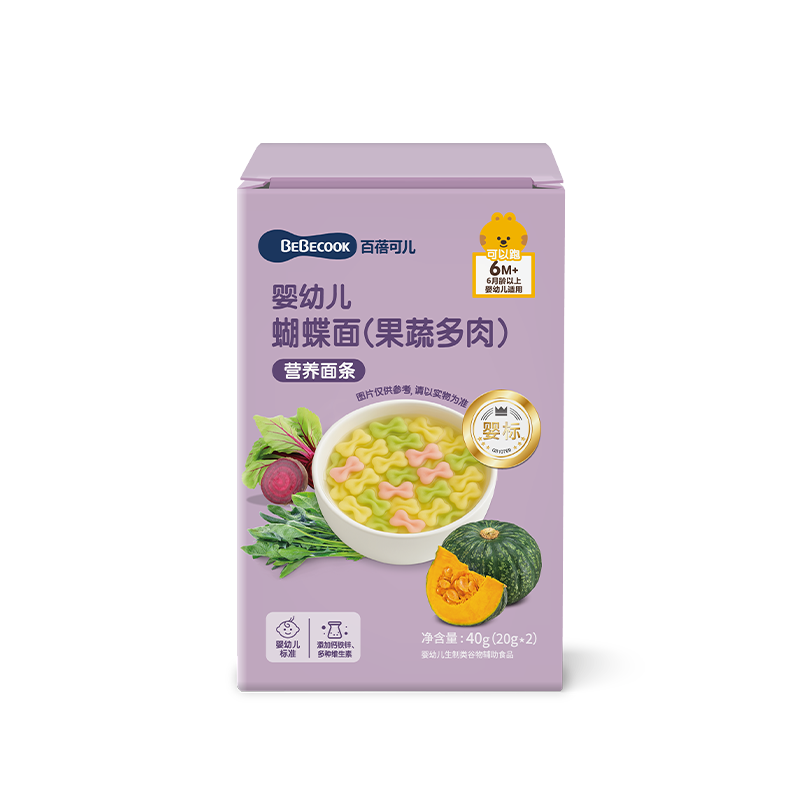 BebecookӤ�׶���о��������߶���ζ 40g����װ ������ʳӪ������ 1.8Ԫ