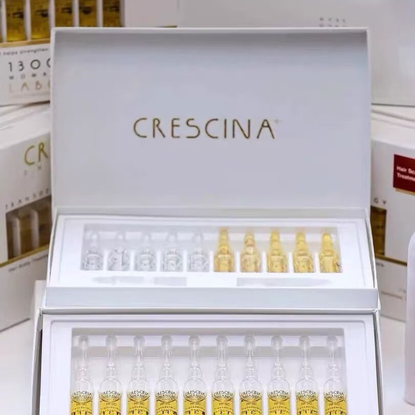 科瑞西娜头皮养护头皮护理改善头皮环境瑞士进口 头皮护理液浓度500一盒（女士专用）20支