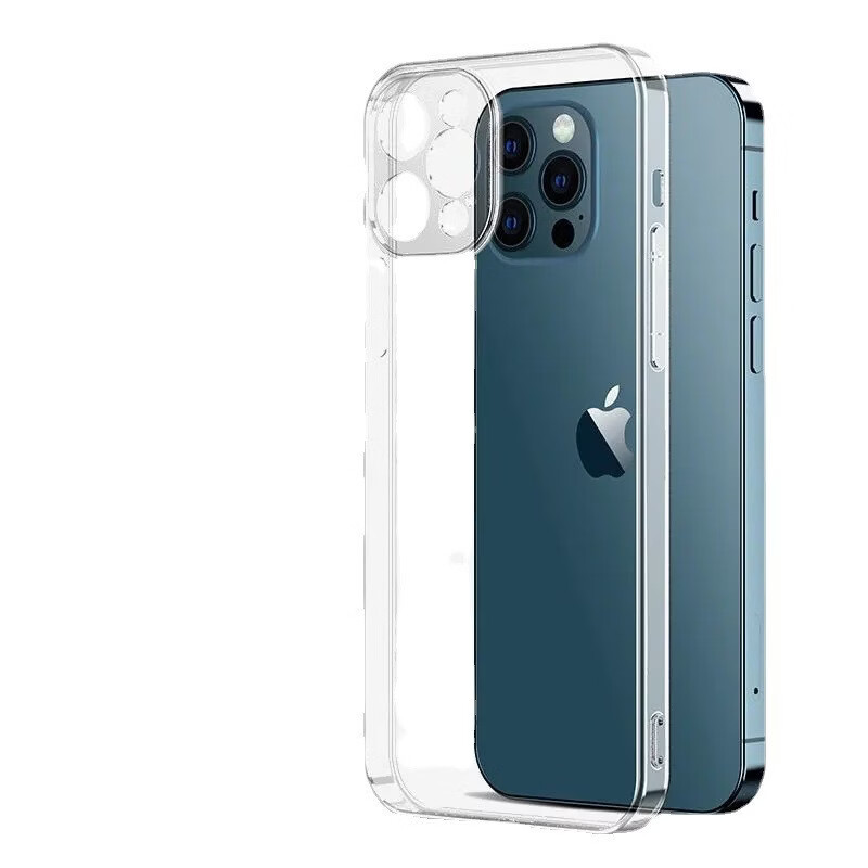 【甄选直发】适用苹果17Promax手机壳iPhone16E透明TPU全包硅胶软15套mini 透明TPU硅胶软壳（带包装 iPhone17摄像头精孔