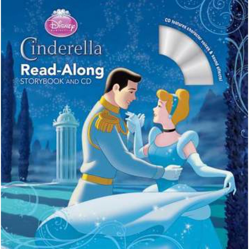 英文原版 cinderella2迪士尼阅读故事系列灰姑娘2附cd 有声读物童话