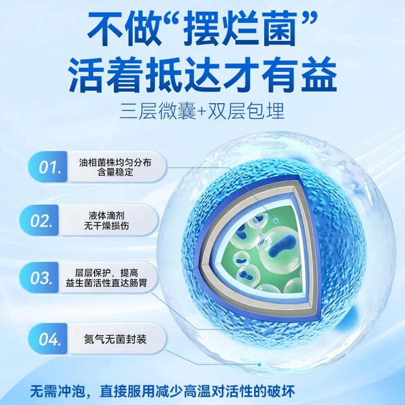KIAORABO噢宝益生菌婴幼儿滴剂宝宝复合益生菌 0-3岁新生儿 婴幼儿童可用 【肠道舒畅】益生菌 15ml*1瓶