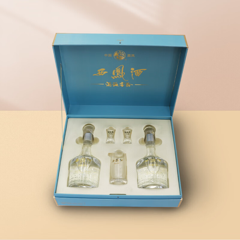 西凤酒10年凤香型年份酒高端送礼酒席45/52度 纯粮食白酒  陕西特产 52度 500mL 2瓶 10年礼盒