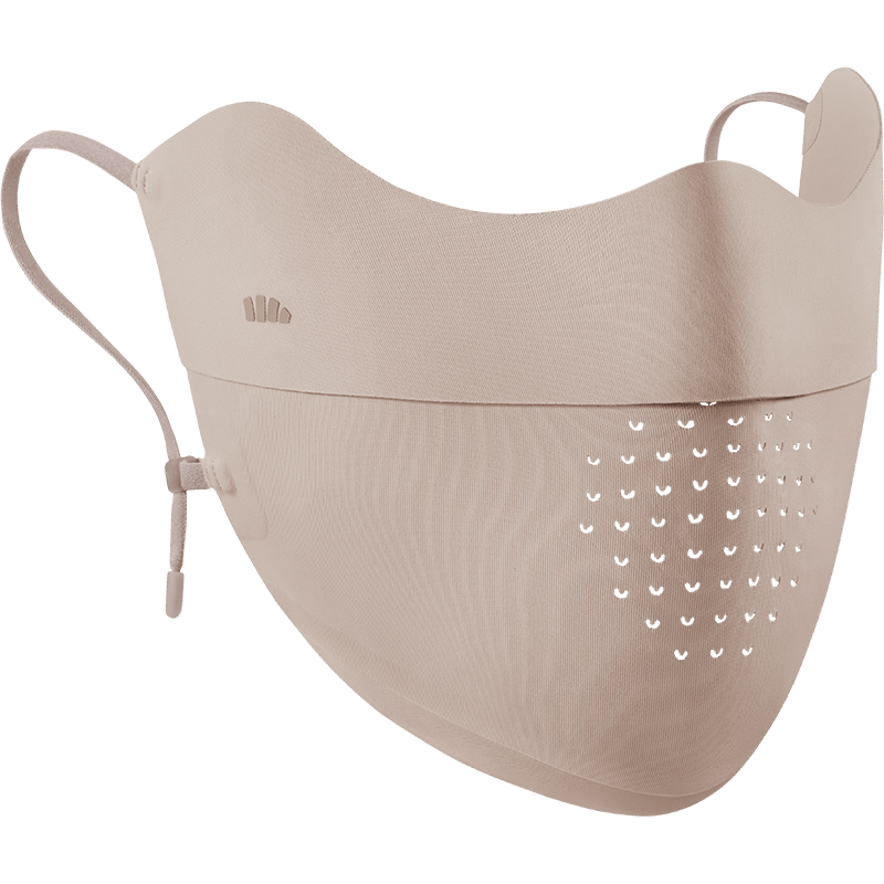 蕉下（beneunder）面膜防晒口罩轻薄无痕防晒面罩脸基尼高颜值骑行透气修饰脸型n棕