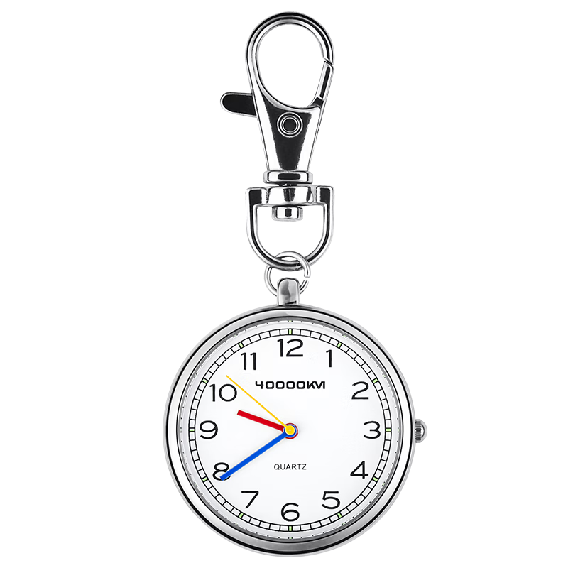 四万公里公务员国考学生初高考试便携迷你钥匙扣手表计时怀表中老年男女