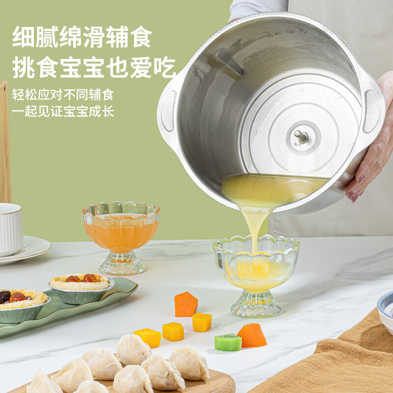 万利达（Malata）绞肉机家用多功能料理机和面机打泥机碎肉机绞馅机搅拌机绞肉绞菜 豪华不锈钢款 5L 【两套立体刀】四档调速