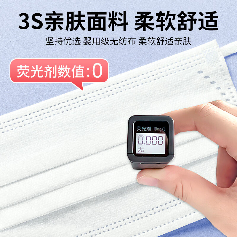 小懒（XIAOLAN）医用外科口罩一次性医疗三层防护过滤成人适用防尘亲肤透气独立装 灭菌级成人医用外科【蓝色100只】盒装/独立包装