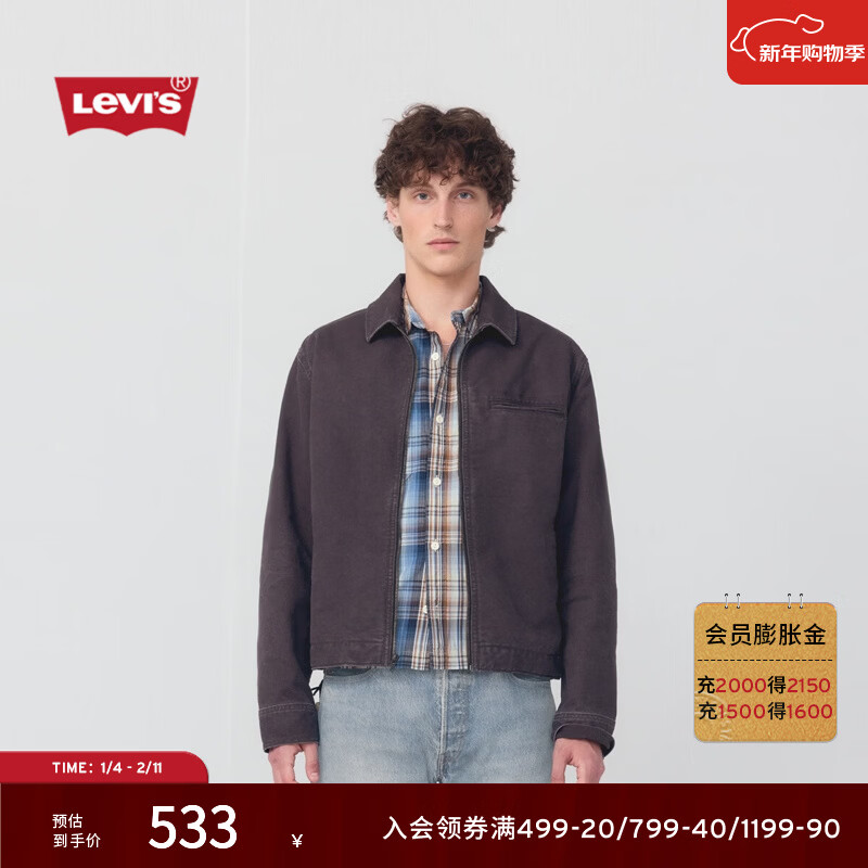 Levi's��ά˹26�괺���¿���ʿ��ʽ���ż�Լ����ͨ�ڷ�ţ������ ̿�� L 629Ԫ