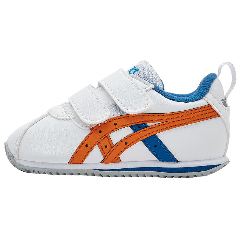 asics亚瑟士童鞋26年新款学步鞋男女童缓震支撑舒适COTLA BABY 108蓝米色 26