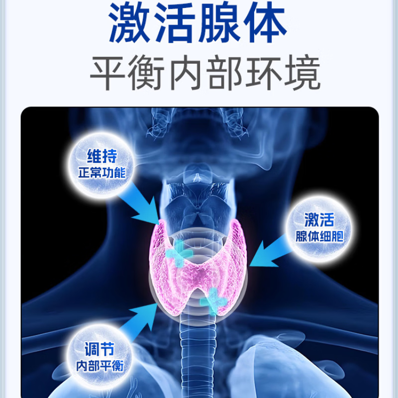 Health Home甲清丸猫爪草甲状腺结节桥本甲状腺炎甲亢甲减激素平衡 90粒*1瓶
