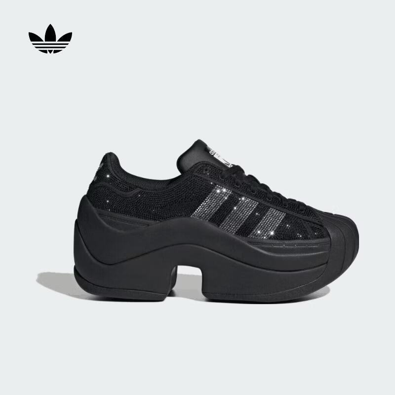 阿迪达斯 adidas【滔搏运动】三叶草男女SUPERSTAR BOLD运动休闲鞋 IH1663 38.5