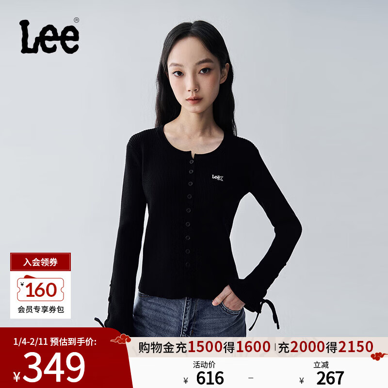 Lee25�ﶬ��������Բ����΢��������Ů������֯����ë�¿��� ��ɫ XS 238.2Ԫ