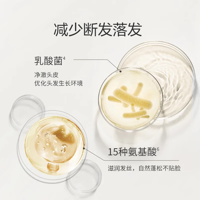 极方控油（300）清爽蓬松无硅油腺苷氨基酸女士男士洗发水 赋活300ml