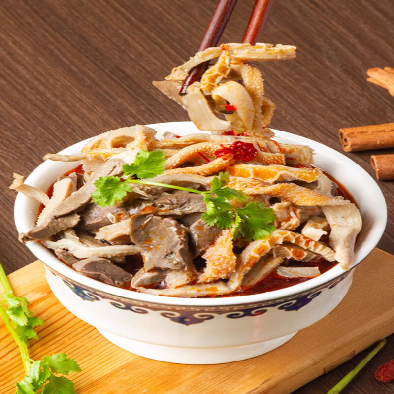 牧功夫草原散养内蒙羔羊腿原切净重羊肉肚包肉羊蝎子小腿礼盒片火锅食材 内蒙羊杂4斤