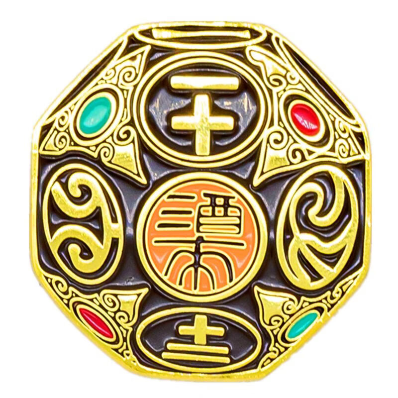 无错金骰冰箱贴河北博物院文创礼品国宝博物院 金色