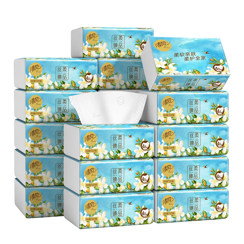 PLUS����� ˿��ϵ�� ��ֽ 4��80��18��(190*132mm) 21.46Ԫ/������42.92Ԫ�����׹���