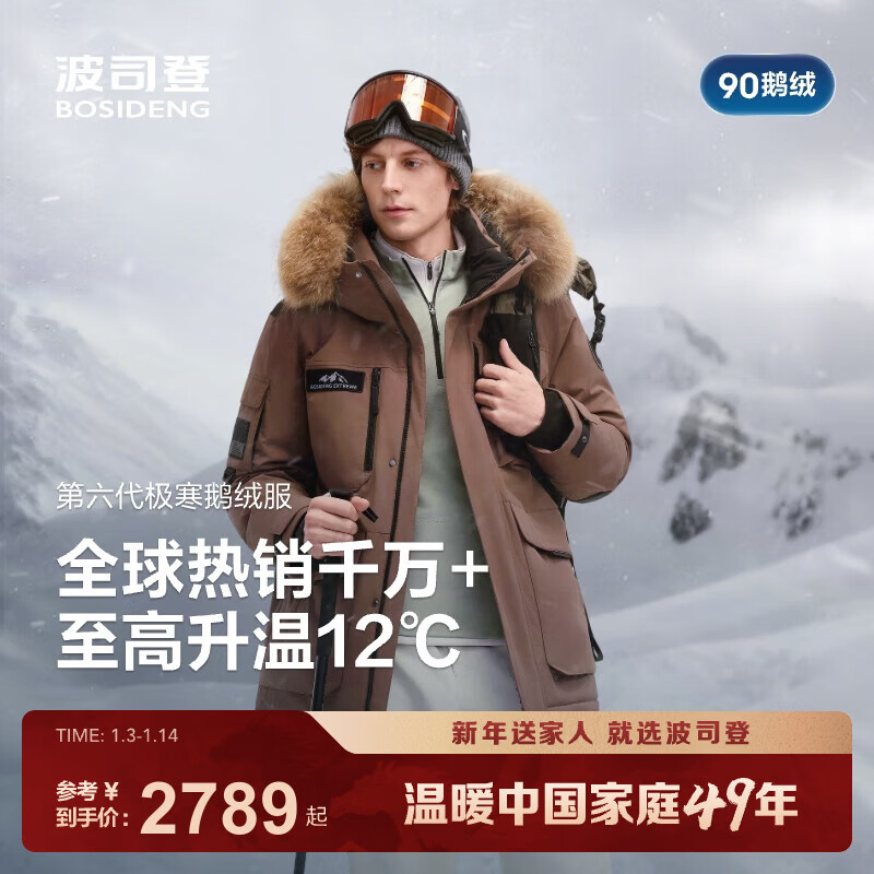 ��˾�ǣ�BOSIDENG��25�����Ӽ���90�޶����̳���������ͬ�����޷�����������챾���� ������7C46-���ߵ���-20��C-������+10%���� 5XL 195/112A ����Լ180-190�� 3099Ԫ