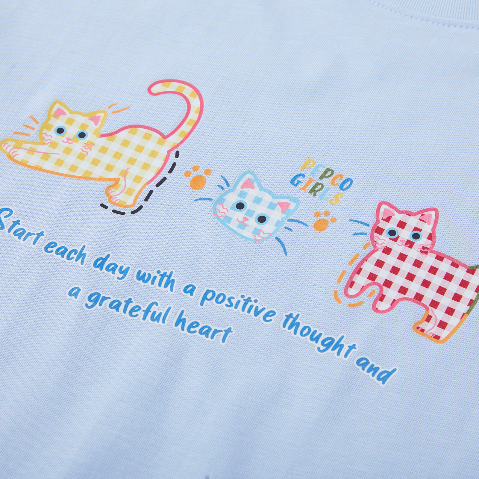 小猪班纳【精梳棉】夏季女童短袖T恤卡通印花吸湿透气卡通动物图案针织衫 粉红 130