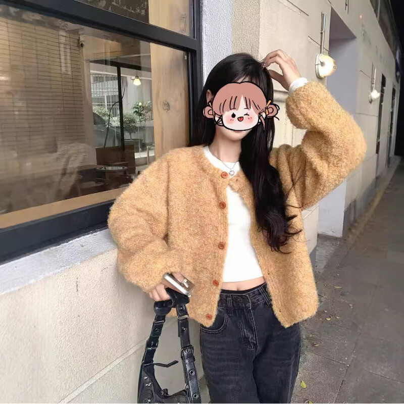 ���ܻ���ɫ�̿�����Ů���＾�¿�г��ÿ�����翪���⴩��֯��ë�� ��ɫ ���� 100.74Ԫ