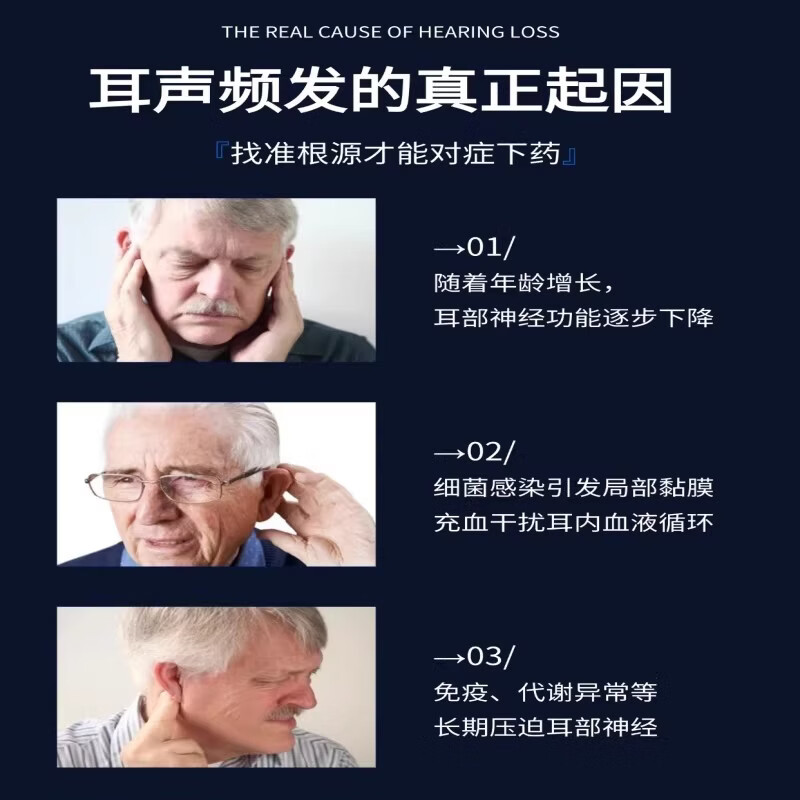 胖中来海奥司清耳宁克洛鸣宝脑神经性耳朵嗡嗡响 42g*1盒
