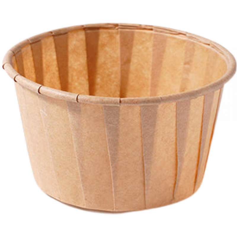 魔幻廚房原色蛋糕紙杯烤箱專用空氣炸鍋耐烤戚風(fēng)紙托模具烘焙馬芬 原木色50個(gè)裝