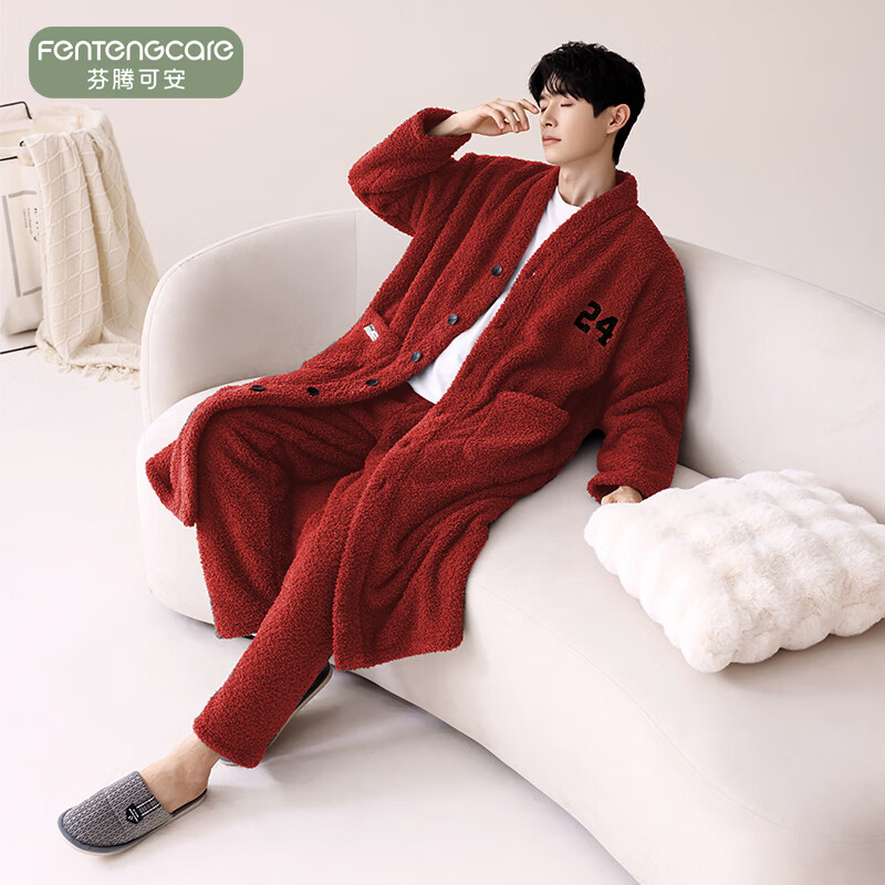 ���ڿɰ���FENTENGCARE����N������˯���ﶬ��ɺ���޶���Ů�����޼��޼Ӻ� M61052 XL 59Ԫ