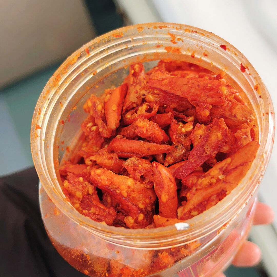 贵州特产香酥零食辣椒干辣椒即食麻辣香辣芝麻油炸休闲小吃香脆 芝麻