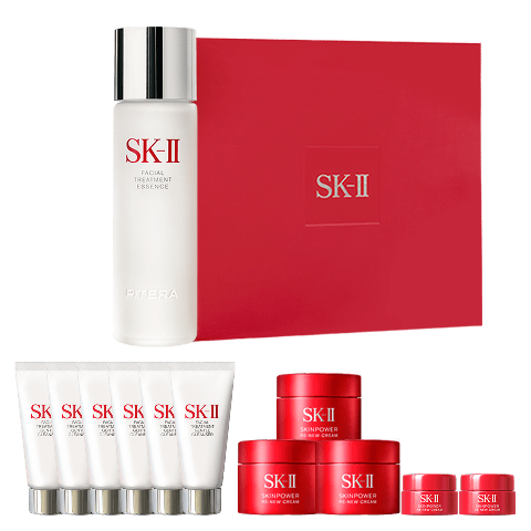 SK-II神仙水230ml精華液sk2水乳化妝品護(hù)膚品套裝禮盒生日新年禮物女