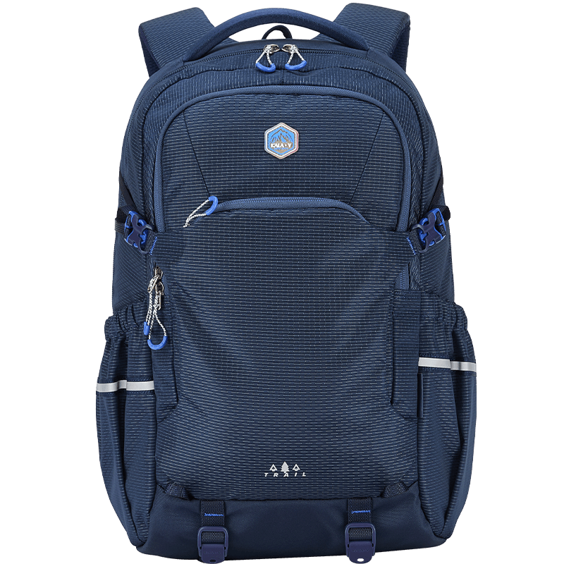 卡拉羊初高中生书包大容量中学生减负护脊大学生电脑包通勤男双肩包背包