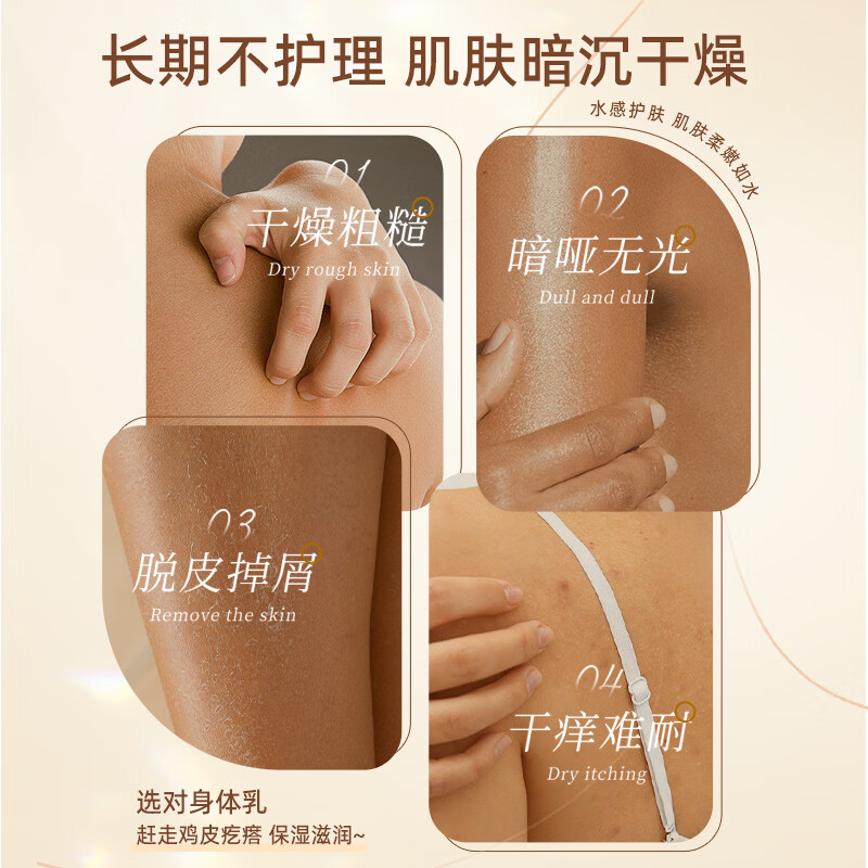 霜苒东方植萃洗发水控油蓬松留香洗头膏去油男女士 东方菁萃奢养润体乳260ml【滋润保湿】