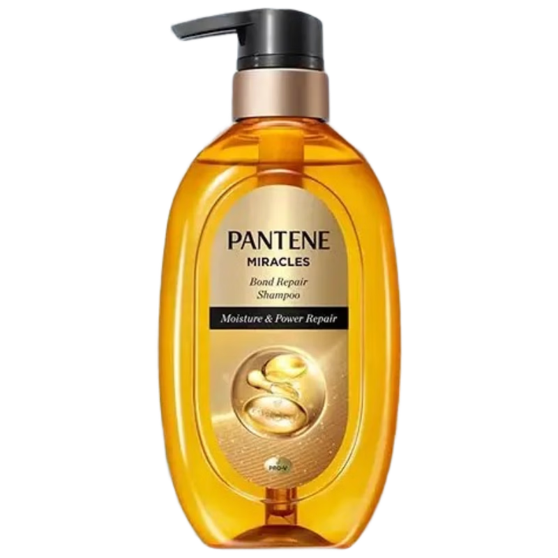 潘婷（PANTENE）奇跡洗發(fā)水440ml修復受損干枯改善毛躁燙染無硅日本進口生日禮物