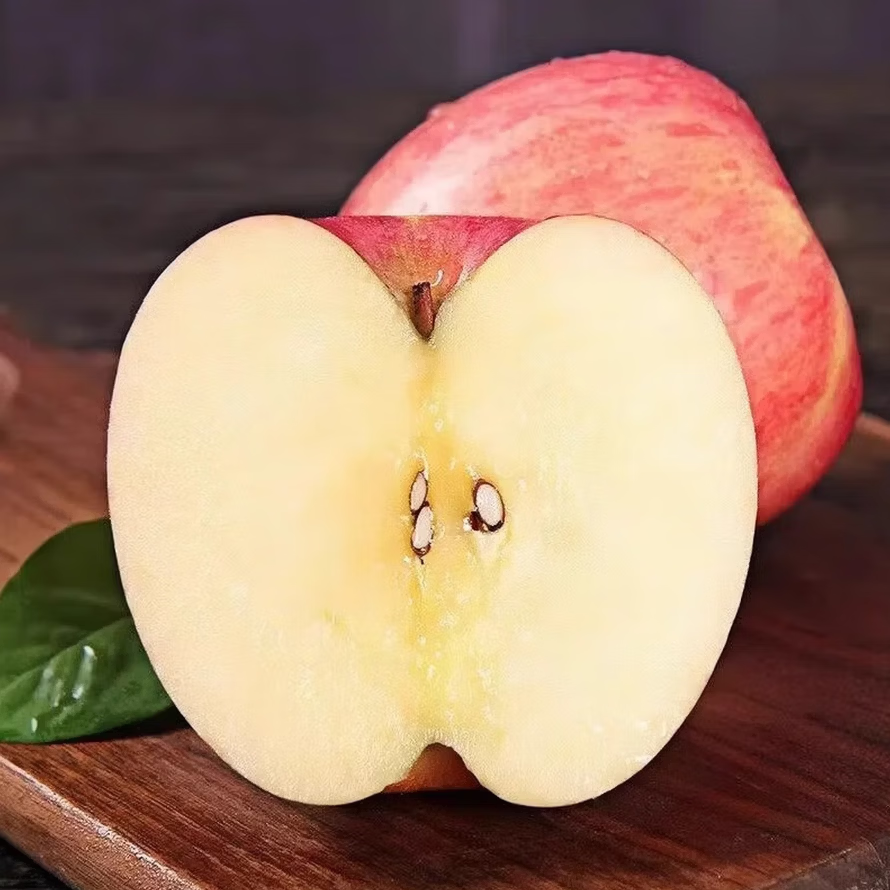 佑嘉木陕西膜袋富士苹果丑苹果新鲜水果脆甜多汁 果径70+ 净重4.5斤