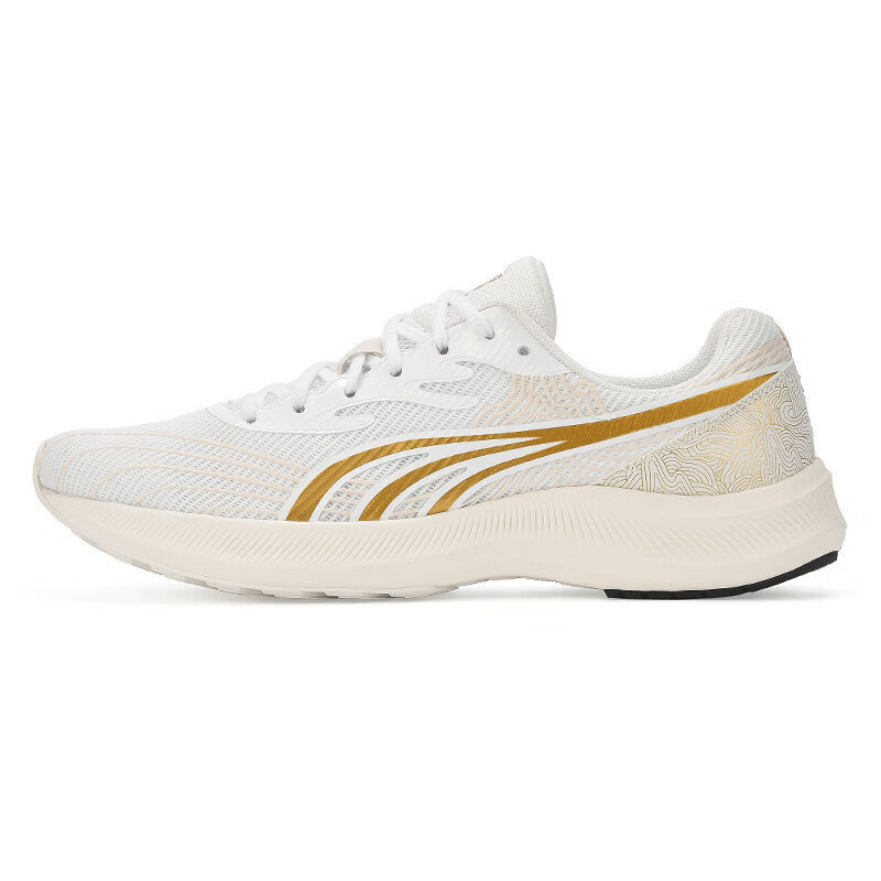 多威征途2男女跑步鞋中考体测专用鞋碳板运动鞋体育生田径训练跑鞋 白/金【MT92231A】 41