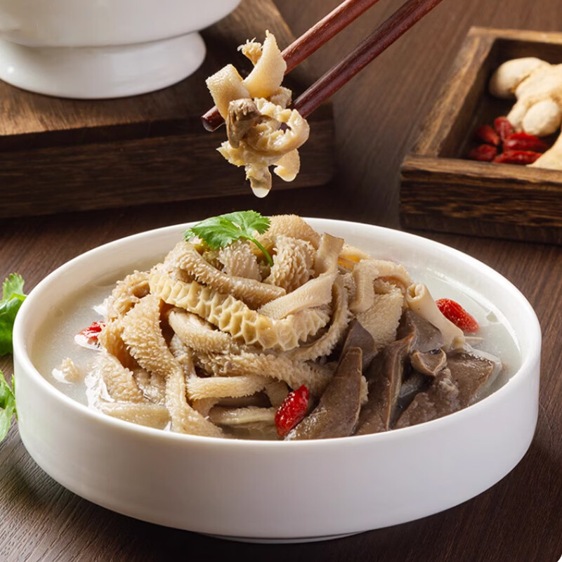 牧功夫草原散养内蒙羔羊腿原切净重羊肉肚包肉羊蝎子小腿礼盒片火锅食材 内蒙羊杂4斤