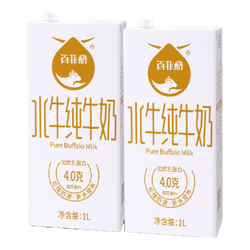 �ٷ��� ˮţ��ţ�� 1L 4.0g�����鵰�� 2�� 34Ԫ