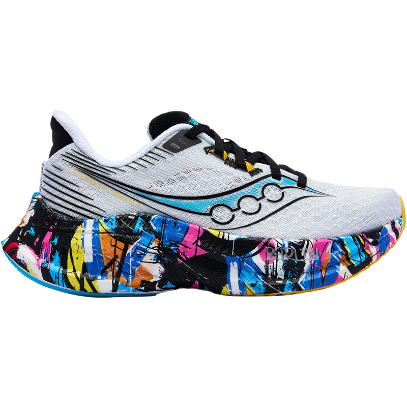 SAUCONY索康尼ENDORPHIN SPEED啡速5跑步鞋长距离跑鞋 白黑男款BERLIN 40