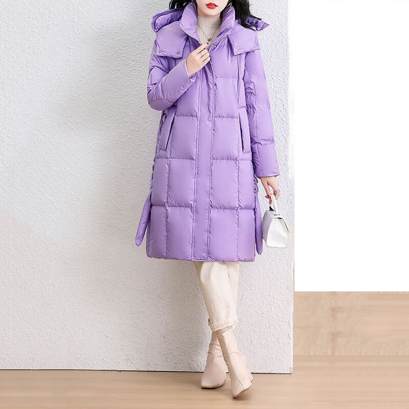 女士羽绒服女款短款中长款户外运动服饰2025年新款促销包邮 绿色 S